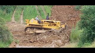 sibbertoft cat link club vintage caterpillar dozers 2024 [upl. by Nam727]