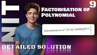 🔥Factorisation of Polynomial🔥 NCERT RS Agarwal RD Sharma [upl. by Alithea769]