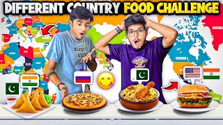 Eating Different Country 🌎Food Challenge 🍔  Tsg Jash Vs Tsg Mann🥊  Mann Vlogs [upl. by Tterab542]