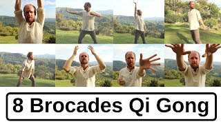 8 Brocades Qi Gong – For Health and Healing [upl. by Gravante]