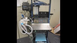 Ohmeda EXCEL 210 Anesthesia Machine with Ohmeda 7800 Ventilator [upl. by Sumaes]