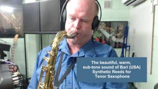 The Beautiful Subtone Sound of Bari USA Synthetic Reeds for Saxophone [upl. by Pelpel457]