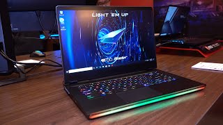 MSI GE66 Raider Gaming Laptop with 999 Wh Battery CES2020 [upl. by Enomys]