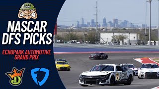 NASCAR COTA EchoPark Automotive Grand Prix Draftkings DFS Breakdown and Top Plays [upl. by Naomi347]