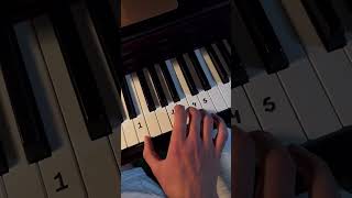 This simple pattern sounds really epic pianotutorial piano pianolessons tutorial tips [upl. by Aivatnohs]