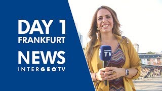 Day 1 in Frankfurt  INTERGEO TV NEWS 2018 [upl. by Desmund517]