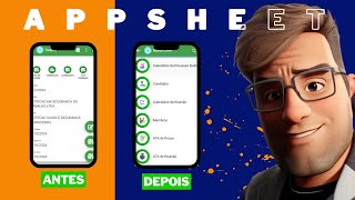 Personalização com Menus e Views Filtradas  APPSHEET [upl. by Sergu]