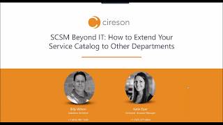 SCSM Beyond IT How to Extend Your Service Catalog to Other Departments [upl. by Irrabaj]