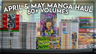 50 OFF MANGA   April amp May Manga Haul 60 Volumes  Plasms Manga [upl. by Malva848]