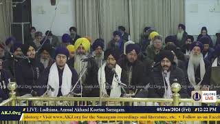 013 Ludhiana 5Jan2024 FriMor Dinas Sohellaa Keertan Bhai Prabhsimran Singh Jee Ludhiana [upl. by Elijah]