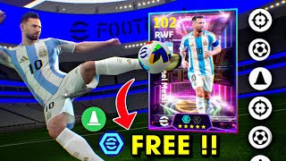 Double Booster Free Showtime Messi Best Training Guide 🥵  eFootball 2025 💫 [upl. by Harned]