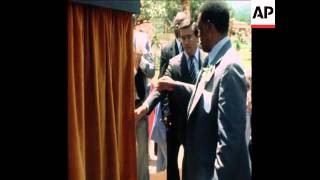 SYND 11 12 79 OPENING OF LUXURY SUNCITY HOTEL AT BOPHUTHATSWANA [upl. by Aliuqat]