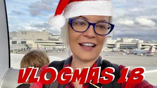 VLOGMAS 18 ✈️🇺🇸🇵🇱LECIMY DO POLSKI NA ŚWIĘTA 🎄ZAPOMNIELIŚMY PASZPORTÓW🤦🏼‍♀️ [upl. by Liew]