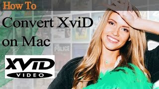 iSkysoft iMedia Converter Deluxe How to Convert XviD Files on Mac [upl. by Lerim]