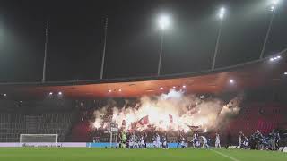 GC vs FC Basel Pyroshow im Letzigrund  12112022 [upl. by Needan]