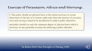 Exercise of Persuasion Advice and Warning… 1829 [upl. by Brownson]