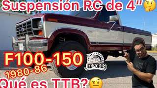 📌 Suspensión de 4” RC” para Ford F100F150📍8086 TTB🤨 Que tanto conoces esta Suspensión 🤔 [upl. by Ennaegroeg]