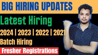 Latest OFF Campus Hiring Drive For 2024  2023  2022 Batch  Fresher Jobs  New Hiring 2024 [upl. by Gardener]