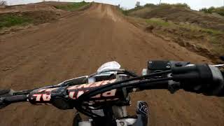 Riding at the Rivarolo MX Track [upl. by Nivahb]