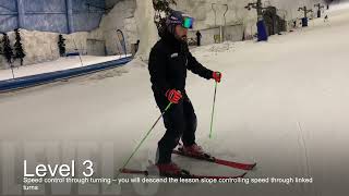 Snozone Ski Lesson Level 3 [upl. by Arundell]