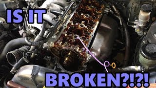 Nissan 240sx S14 Valve Stem Seal Replacement Part One [upl. by Jem]