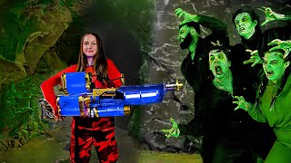 If NERF Fights Had Cave Zombies [upl. by Edroi]