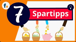 7 Spartipps für mehr Geld Mit diesen Tricks kannst du im Alltag Geld sparen  finanzennet [upl. by Nidnerb981]