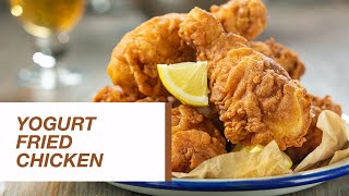 Yogurt Fried Chicken  Food Channel L Recipes [upl. by Vaughn570]