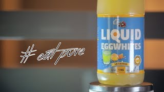 LIQUID EGGWHITES  Complete Protein Source  PURE NUTRITION [upl. by Symon]