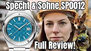 Specht amp Sohne SP0012 Automatic Watch With Integrated Bracelet Review [upl. by Kenward]