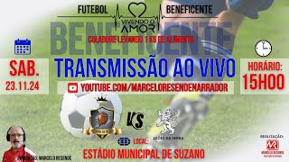 FUTEBOL BENEFICENTE VIVENDO O AMOR [upl. by Salahi]