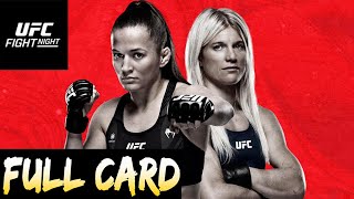 UFC Atlantic City Predictions Blanchfield vs Fiorot Full Card Betting Breakdown [upl. by Baun129]