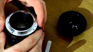 Canon 28mm 118 EF lens disassembly in HD [upl. by Egiaf]