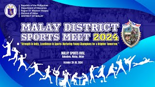 MALAY DISTRICT SPORTS MEET 2024 MALAY SPORTS OVAL BALUSBOS MALAY AKLAN OCTOBER 28 2024 [upl. by Marrin592]