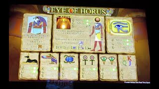 BLONDCHEN ZOCKT EYE OF HORUS Freispiele und Action auf bis zu 4€ Spieleinsatz Merkur Magie Tr5 Spi [upl. by Nagn]