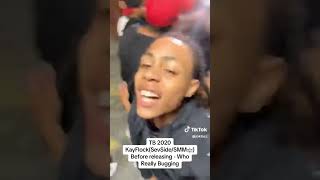 Rare video of Kay Flock dissing Woo Lotti and Juu Heff at music shoot nycdrill drill kayflock [upl. by Gow104]