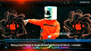 New Bollywood Garba 2024  Non Stop Garba Mixing  Dj NiKHiL Vansda Part1 bollywoodsongs [upl. by Heigho]