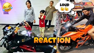 Cute Girl Reactions on Superbike 😍  public reactions  Daily vlogs  vloggernitinsharma4601 [upl. by Va]