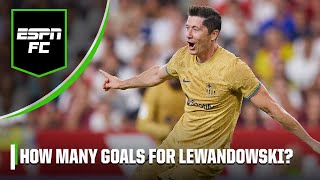 ALL ABOARD THE LEWANGOALSKI TRAIN 🚂  Alexis Nunes  LaLiga Centro  ESPN FC [upl. by Llerod242]