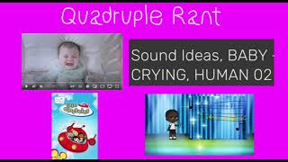 Clarice Rants S1 E3 Freesound Baby Crying Sound Ideas Human Baby Crying Little Einsteins and ACS [upl. by Naman]