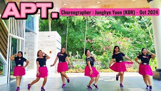 APT  Line Dance  Demo by Astri amp Happy Beauty LD Class [upl. by Kaela5]