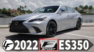 REFRESHED 2022 Lexus ES 350 Review [upl. by Annoirb]