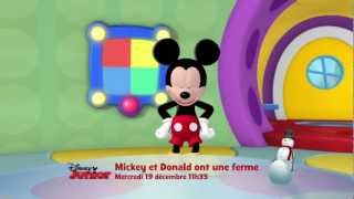 Mickey et Donald ont une ferme  Mercredi 19 Décembre sur Disney Junior [upl. by Haggerty]