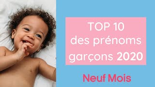 Top 10 des plus beaux prénoms garçon tendance 2020 [upl. by Nosaes]