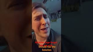 Red Wires crossed Nicholas Cage and Donald Trump Experience comedy impression [upl. by Notsa959]