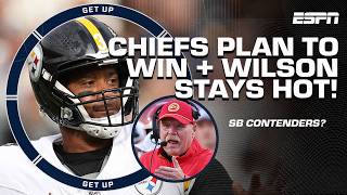 Chiefs had NO DOUBT they would WIN  Russell Wilson PROVING HIMSELF 👀  Get Up [upl. by Farron663]