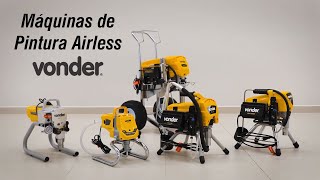 Máquinas de Pintura Airless  VONDER [upl. by Rosenblast]