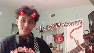 Devil Town  Cavetown Electric Guitar Cover [upl. by Craggy]