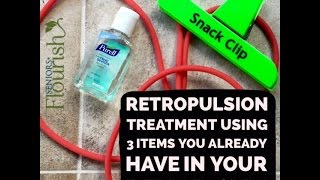 Retropulsion Treatment Idea Using 3 Items You Already Have in Your Clinic [upl. by Kath]