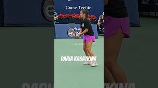 Daria Kasatkina tennis tennisplayer wta shorts russia russian whatthevlog [upl. by Diana]